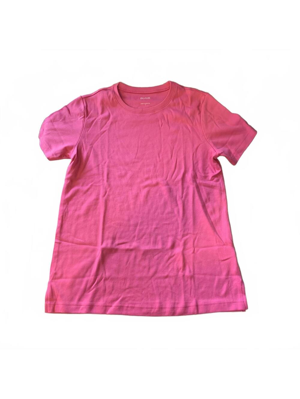 Blair Pink Short Sleeve T-Shirt Size Small NEW